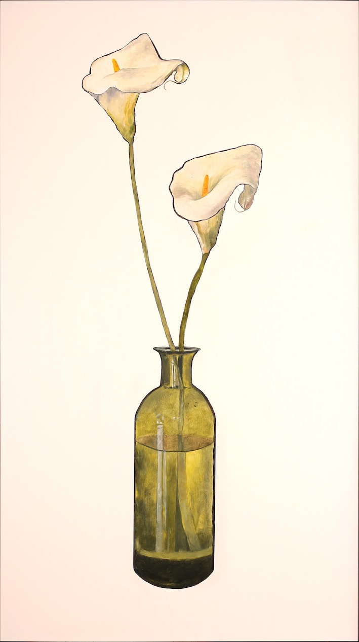Kim Hennessy | White Lillies  2024 |McAtamney Gallery and Design Store | Geraldine NZ